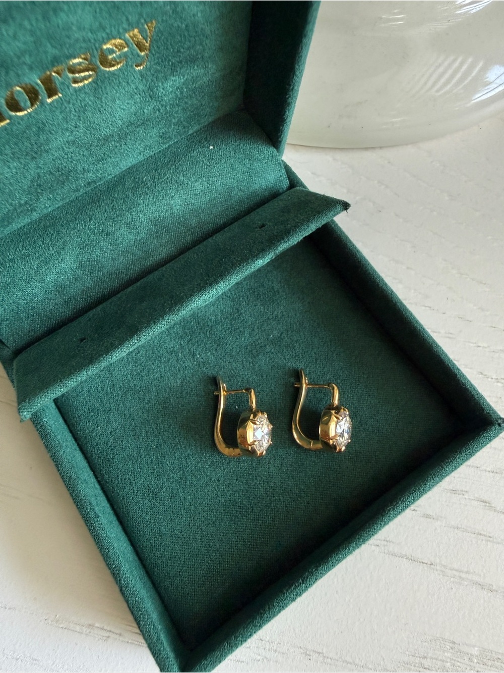 New in Box Dorsey Maxwell Earrings Size Large - Picture 2 of 7